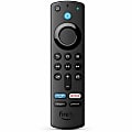 Amazon Alexa Voice Remote (3rd Gen) - For TV, Sound Bar Speaker, Receiver - Bluetooth - Alkaline Battery - Black 1 thumbnail image