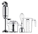 Dualit® 88880 Immersion Hand Blender With Accessories Kit, Chrome/Clear