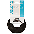 VELCRO® Brand VELCRO Brand Reusable Self-Gripping Cable Ties - Tie - Black - 25 Pack