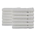 1888 Mills Crown Touch Cotton Washcloths, 13" x 13", White, Pack Of 300 Washcloths