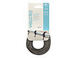 VELCRO® Brand VELCRO Brand Reusable Cable Ties - Cable Tie - Black, Gray - 30 Pack