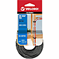 VELCRO® Brand VELCRO Brand Reusable Cable Ties - Cable Tie - Black, Gray - 30 Pack 1 thumbnail image