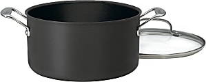 Cuisinart™ Chef’s Classic Hard-Anodized Non-Stick Stockpot With Cover, 6 Qt, Gray 1 thumbnail image