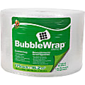Duck Brand Bubblewrap Protective Packaging - 12" Width x 175 ft Length - 0.2" Bubble Size - Reusable, Lightweight, Water Resistant, Perforated - Nylon - Clear