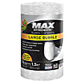 Duck® Max Strength™ Large Bubble Cushioning Wrap, 12" x 15', Clear, Total Qty 1 1 thumbnail image