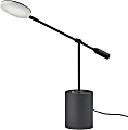 Adesso® Grover LED Adjustable Desk Lamp with USB Port, 27"H, Black