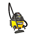 Shop-Vac 9625210 Wet/Dry Vacuum Cleaner - 4660.62 W Motor - 365 W Air Watts - 16 gal - Bagged - 18 ft Cable Length - 12 ft Hose Length - 1421.3 gal/min - AC Supply - 11.90 A - Yellow, Black