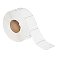 Partners Brand Thermal Transfer Labels, THL105, Square, 3" x 3", White, 2,000 Labels Per Roll, Case Of 6 Rolls