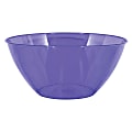 Amscan 2-Quart Plastic Bowls, 3-3/4" x 8-1/2", New Purple, Set Of 8 Bowls 1 thumbnail image