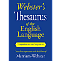 Webster's Thesaurus Of The English Language