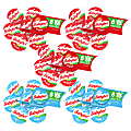 Babybel Mini Variety Cheese Wheels, 1 Oz, 6 Wheels Per Pack, Case Of 5 Packs