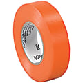 Tape Logic® 6180 Electrical Tape, 1.25" Core, 0.75" x 60', Orange, Case Of 10