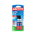 Loctite® Liquid Super Glue, 0.14 Oz, Clear, Pack Of 2