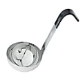 Vollrath Ladle With Antimicrobial Protection, 3 Oz, Black
