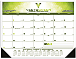 Multicolor Desk Pad Calendar, 17" x 22", January-December 1 thumbnail image