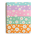 Eccolo CompBook, 8-1/2” x 11-3/4", 1 Subject, College Rule, 80 Sheets, Float Daisies 1 thumbnail image