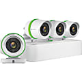EZVIZ Home 8-Channel Surveillance System With 4 Weather-Resistant Full-HD 1080p Cameras And 1TB Hard Drive, EZVBD2824B1