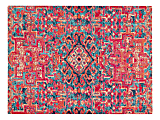 Anji Mountain Merida Rug’d Chair Mat, 1/2"H x 40”W x 54”D, Multicolor