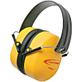 Califone Hearing Safe Hearing Protector - Noise Reduction, Foldable, Adjustable Earcup - Noise Protection - Bright Yellow