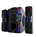 BeFree Sound 2.1-Channel Bluetooth® Multimedia Wired Speaker Shelf Stereo System, 9.25"H x 12.2"W x 14.5"D, Black, 995106069M