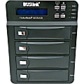 Buslink CipherShield FIPS 140-2 4-bay USB 3.0 eSATA AES 256-bit Encrypted External Drive - 4 x HDD Supported - 4 x HDD Installed - 16 TB Installed HDD Capacity0, 3, 5, 10, LARGE, 3, 5, 10, LARGE - 4 x Total Bays - 4 x 3.5" Bay - External