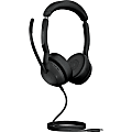Jabra Evolve2 50 Headset - Stereo - USB Type C - Wired/Wireless - Bluetooth - 98.4 ft - 20 Hz to 20 kHz - 25089999899 1 thumbnail image