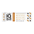 IQ BAR Brain Fuel Protein Bars, Peanut Butter Chip, 1.6 Oz, Box Of 24 Bars