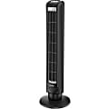 Lasko 32" Oscillating Tower Fan with Remote Control - 3 Speed - Oscillating, Carrying Handle, Quiet, Timer - 32" Height x 10" Width - Metal, Resin 1 thumbnail image