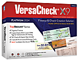 VersaCheck X9 Platinum, 2024, 5 Users, For Windows®, CD/Product Key 1 thumbnail image