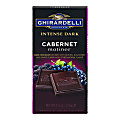 Ghirardelli® Intense Dark, Chocolate Cabernet Matinee, 3.5 Oz, Pack Of 12 Bags 1 thumbnail image