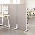 Bush Business Furniture Freestanding Privacy Screen, Polyester, 24"W, Warm Beige, Standard Delivery 1 thumbnail image