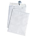 Quality Park® Tyvek® Envelopes, 9" x 12", Embossed Texture, Self-Adhesive, White, Box Of 100