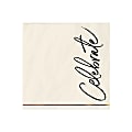 Hallmark Cocktail Napkins, "Celebrate" Brushstroke Script (Pack of 16) 1 thumbnail image