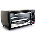 Better Chef Toaster Oven With Broiler, 9 L, Black/Stainless Steel 1 thumbnail image