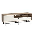 Sauder® Anda Norr Credenza For 60" TVs, Sky Oak/White 1 thumbnail image
