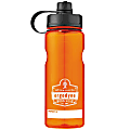 Ergodyne Chill-Its® 5151 Wide Mouth Water Bottle, 34 Oz, Orange