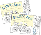 Barker Creek Color Me! Awards & Bookmarks Set, 8-1/2" x 5-1/2", Student Of The Week, Set Of 60 Awards 1 thumbnail image