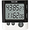 Taylor Dual Event Timer Table Clock - Digital - Quartz - LCD 1 thumbnail image
