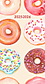 2025 Willow Creek Press 2-Year Monthly Checkbook/Calendar, 3-1/2” x 6-1/2”, Donut Art, January 2025 To December 2026, 46951 1 thumbnail image