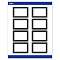Avery® Print-To-The-Edge Tags With Sure Feed®, S00-DKX-PRMWT10, 2" x 3", Matte White, Preprinted Black & White Polka Dots Design, Pack Of 80 1 thumbnail image