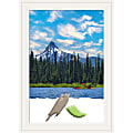 Amanti Art Picture Frame, 30" x 42", Matted For 24" x 36", Ridge White 1 thumbnail image
