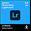 Adobe Lightroom 2025 1 TB, 1 YR Subscription, Mac & Windows, Download