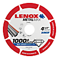 Lenox MetalMax Diamond-Edge Cutting Wheel, 4-1/2", Multicolor 1 thumbnail image