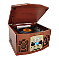 PyleHome Vintage PTCDS7UIW Record/CD/Cassette Turntable