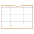 AT-A-GLANCE® WallMates™ Dry-Erase Calendar Surface, 18" x 24", Monthly Undated 1 thumbnail image