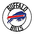 Imperial NFL Wrought Iron Wall Art, 24"H x 24"W x 1/2"D, Buffalo Bills