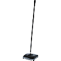 Rubbermaid Commercial Floor/Carpet Sweeper - 6.50" Brush Face - 9.5" Overall Length - Plastic Handle - Gray - 4 / Carton 1 thumbnail image