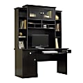 Sauder® Conrad Computer Desk And Hutch, Estate Black 1 thumbnail image