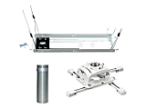 Chief RPA Elite Universal Projector Kit - Includes Projector Mount, Threaded Column, and Suspended Ceiling Kit - White - Mounting kit (extension column, ceiling mount, suspended ceiling plate) - for projector - white - ceiling mountable