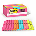 Post-it® Cape Town Color Collection Value Pack, 1 1/2" x 2", 100 Sheets Per Pad, Assorted Colors, 100 Sheets Per Pad, Pack Of 24 Pads 1 thumbnail image